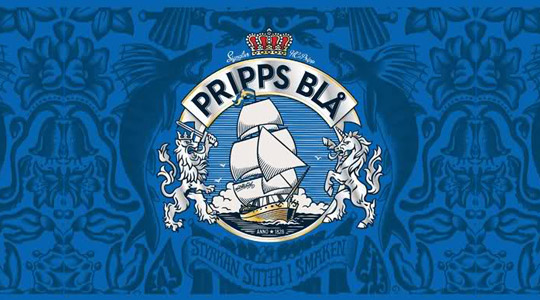 瑞典啤酒品牌Pripps Blå新標誌和新包裝