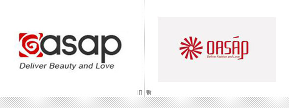 时尚潮流网店OASAP新LOGO