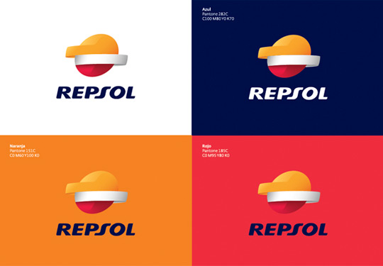 西班牙雷普索尔（Repsol）石油公司新Logo