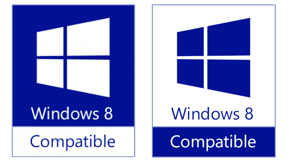 Windows 8兼容Logo曝光——深蓝