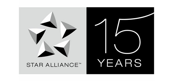 星空联盟（STAR ALLIANCE）成立15周年纪念标志