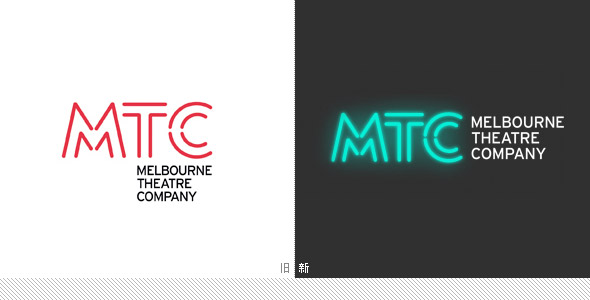 墨尔本剧院公司 (MTC)新形象标志