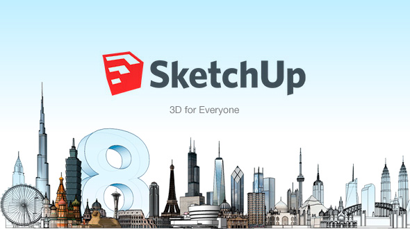 谷歌3D建模程序SketchUp启用新Logo