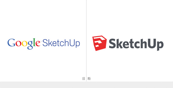 谷歌3D建模程序SketchUp启用新Logo