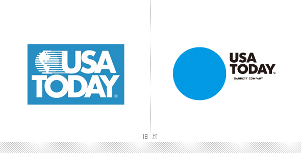 美国今日美国（USA Today）报启用新Logo