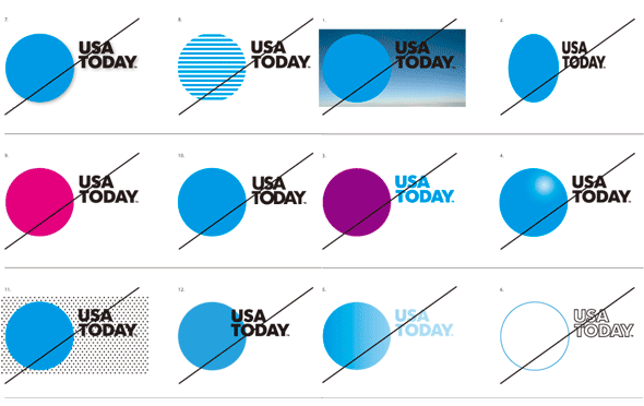 美国今日美国（USA Today）报启用新Logo