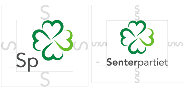 挪威中央黨（Senterpartiet）啟用新LOGO