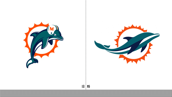 迈阿密海豚队新Logo泄漏