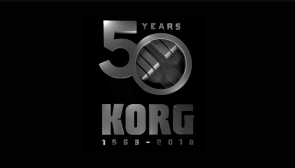 Korg发布50周年纪念LOGO