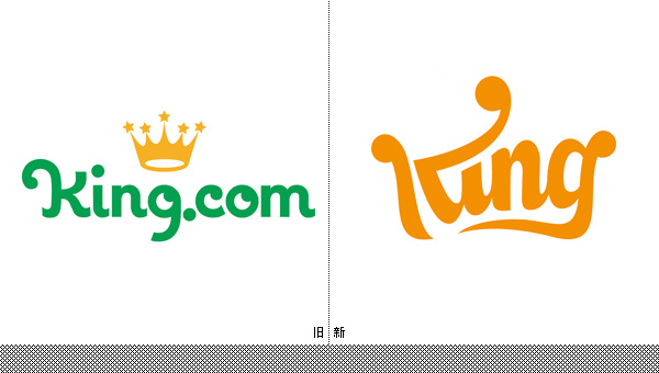 欧洲休闲社交游戏开发商King启用新LOGO