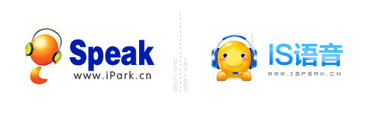 國內在線語音群聊工具iSpeak新Logo