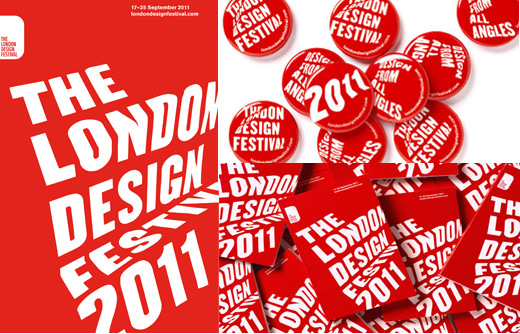 2011英国伦敦设计节(London Design Festival)视觉标识